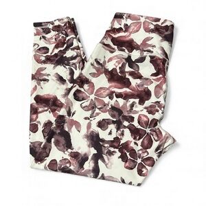 Balance Collection Purple and Cream Leggings size L